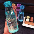 Creative Colorful Diamond Shaped 400ml Gifts Student Leak Proof My Bottle Glitter Kawaii Drinking Water Bottle