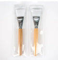 HMU Professional Vegan Soft Skincare Best Eco Friendly Custom logo Silicone Facial Bamboo Mask Brush