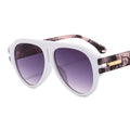 STORY OT9510 2022 Vintage Big Frame Toad Sunglasses Flat Top Clear Lens Sunglasses Wholesale Fashion UV400 Pilot Sun Glasses