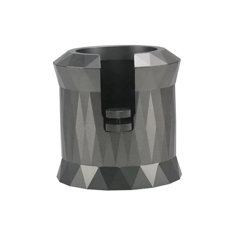 Good Quality Adjustable Anodized Aluminum Eco-Friendly Modern Design Coffee Portafilter Holder and Coffee Tamper Base