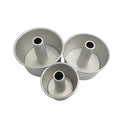 2026 New 4/5/6/8 Inches Anodized Aluminium Detachable Tube Cake Pan Chiffon Sponge Angel Cake Mold With Chimney Factory Supply
