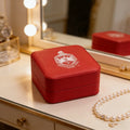 Leather Material DST Travel Jewelry Box Jewellery New Arrived Jewellery Gift Box Storage for Woman