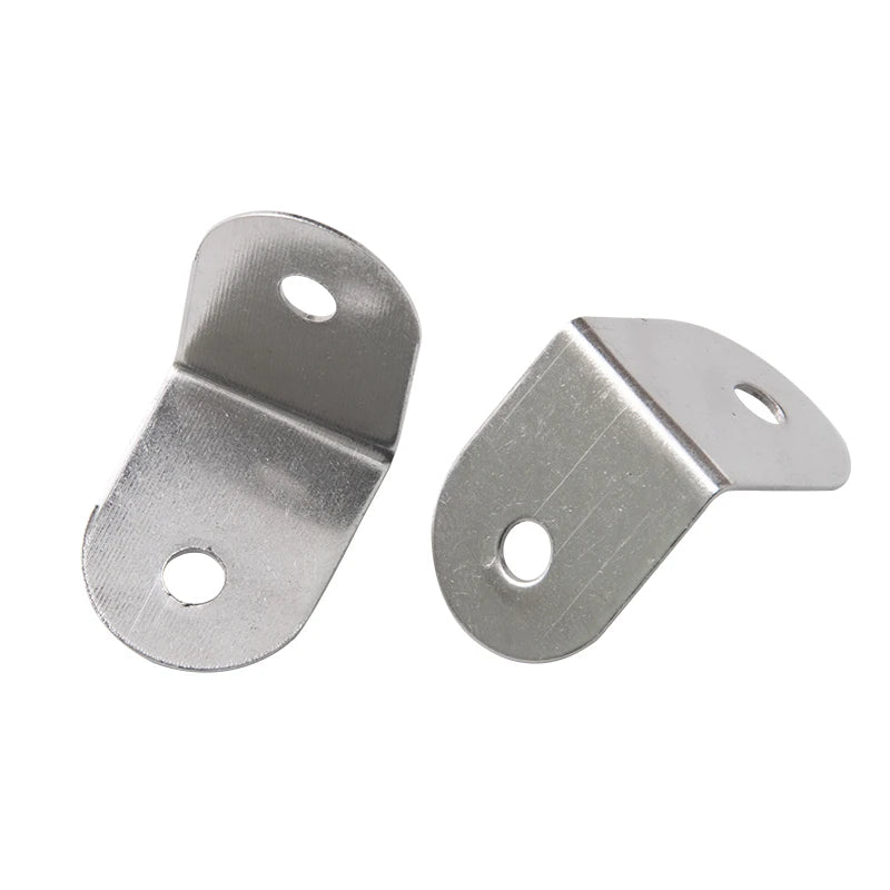 Golden L-Shaped Heavy Duty Metal Flat Angle Bracket 16*20mm for Picture Frame Hardware Corner Hook