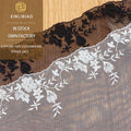 100% Polyester Water-soluble Embroidery Lace French Fashion Mesh Embroidery Lace Wholesale Mesh Lace