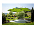 Manual Retractable Double Side Butterfly Awning Aluminum Adjustable Waterproof Canopy Hand Crank Balcony Patio Sun Shade Outdoor
