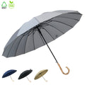 OVIDA 23-Inch 16 Rib Large Outdoor Golf Straight Umbrella Factory Wholesale Customizable with Logo
