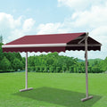 OEM Large Outdoor Retractable caravan Canopy Awning Tent Outdoor windows Canopy Full Cassette Motorized Patio Double Open Awning