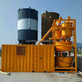 Precise Control of Product Bulk Density 70-100m3/h Foam Concrete Machine for Road Surface Filling and Abutment Backfilling