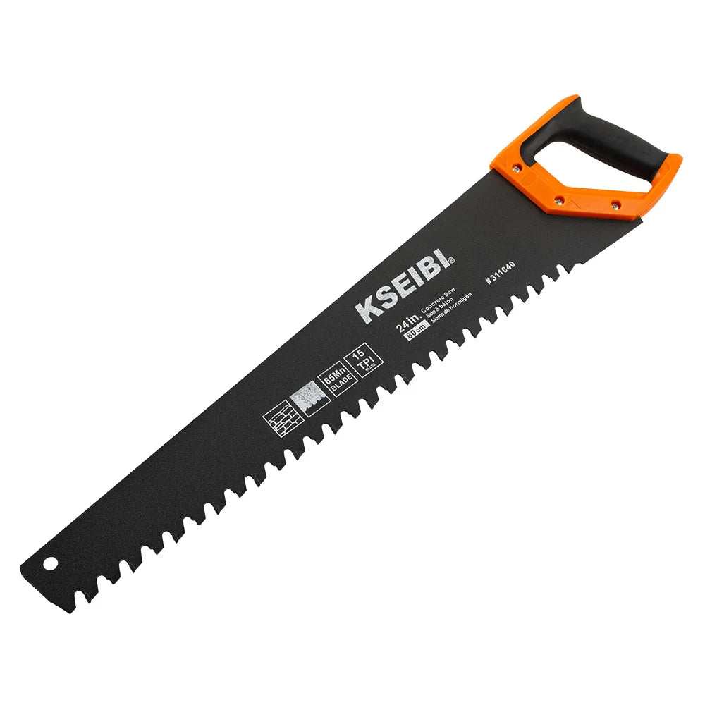 KSEIBI 17T Carbide Concrete Saw 24" Concrete Cutting Hand Saw