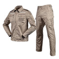 Light Khaki Camouflage Rip-stop Breathable Outdoor Activities Uniform