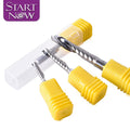 Startnow MDF End Mill Cutting CNC Tool Router Bits One Flute Spiral Engraving Bit Carbide Tungsten Steel Milling Cutter
