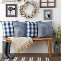 Buffalo Check Plaid Throw Pillow Covers Set Mix and Match Farmhouse Decorative Square Pillow Cover Case Cushion Pillowcase/