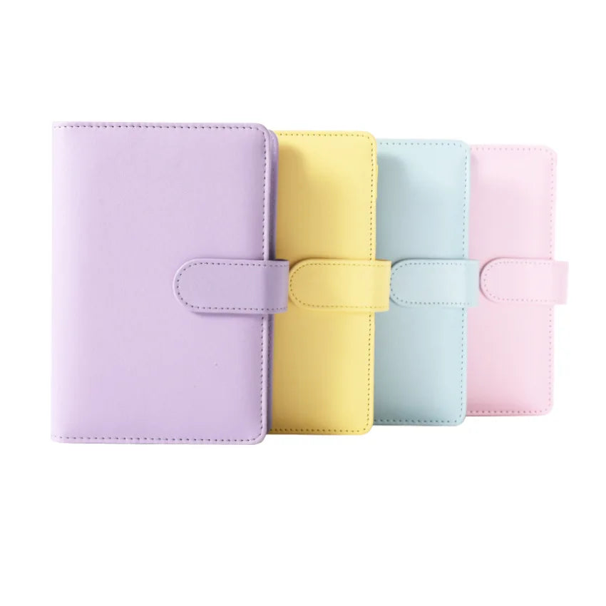 Factory Direct Selling Pu Leather A5 A6 Budget Binder Notebook Organizer Planner