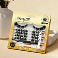 Reusable Lash Cluster Extensions with Mixed Length Wispy Fans for DIY Home Salon Natural Dramatic Makeup Looks MegaBDM