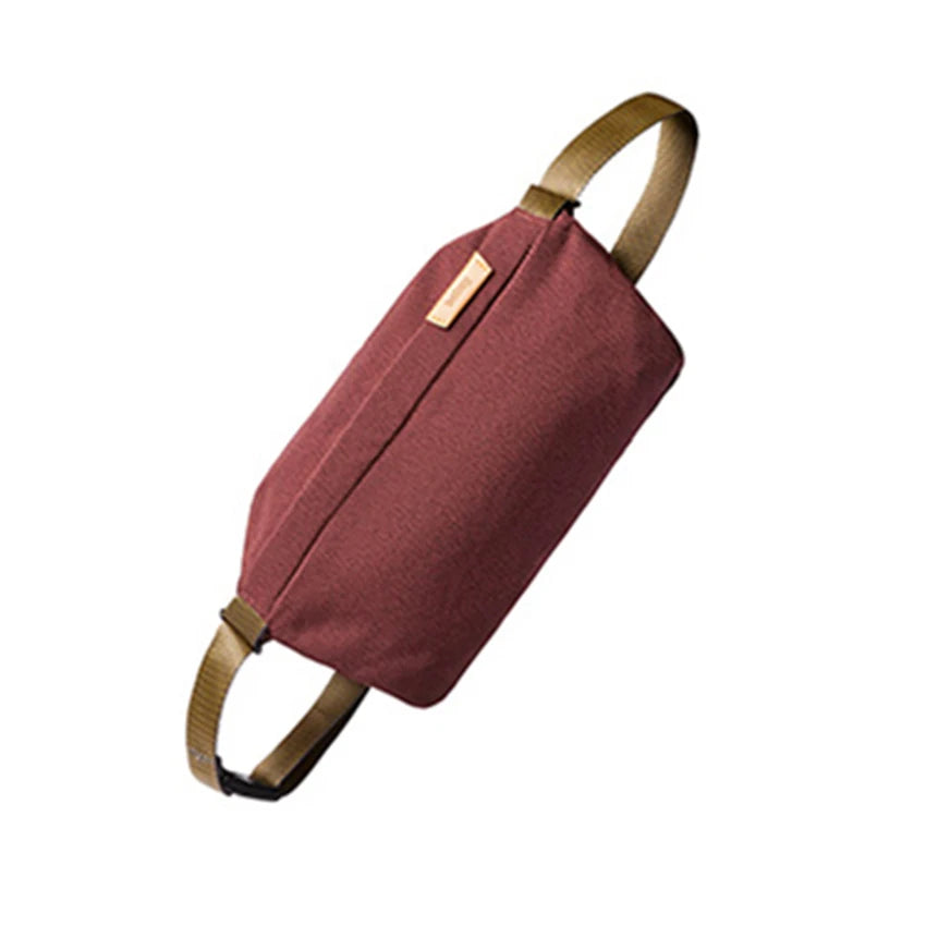 Running Waist Bag Made of Rpet Belt Bag Running Bag Red Fanny Pack