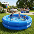 Custom Home PVC Inflatable Swimming Pool with 1 Year Warranty Repair Kit Included Customizable Size for Adults and Kids
