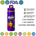 Customised logo Cartoon Children Stainless Steel Water Bottle Outdoor Directdrink Insulated Cup Stainless Steel Insulated Bottle MegaBDM
