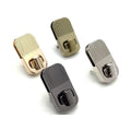 Fashionable Zinc Alloy Metal Lock for Handbags Safety & Security Accessories with Twist & Turn Features