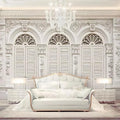Custom European Designer Embossed 3D Waterproof Anti-Static Botanical Silk Wallpaper Home Decor