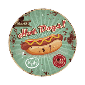 Wholesale Retro Decorative Metal Craft Signs Tin Sign Metal Plate Poster UV Printing Technique Coffee Plaque 30cm European Style