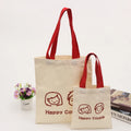 Custom Printed Eco-Friendly Organic Cotton Canvas Tote Recycled Blank Drawstring Reusable Shopping Bag Logo Friendly Features
