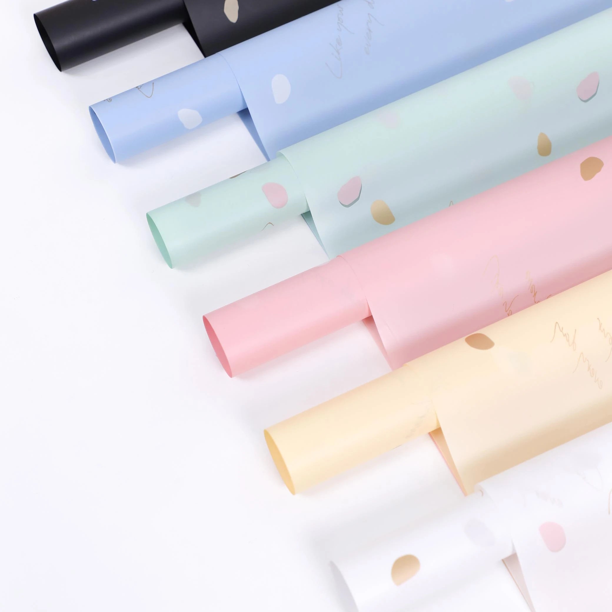 Flower Packaging New Petal Rain Noosa Wrapping Paper Bouquet Packaging Materials