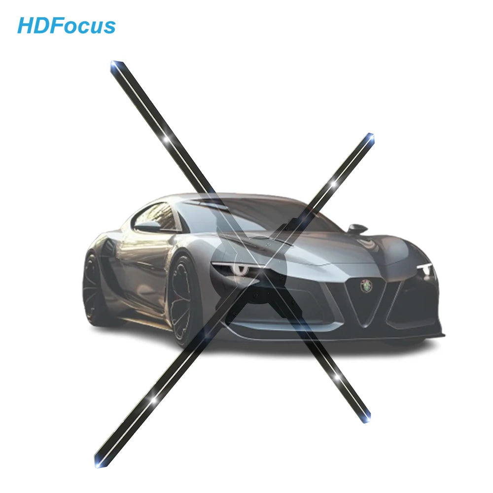 New Arrival 65cm High-Resolution 3D Hologram Fan with Interactive Functions for Advertising Applications and Events