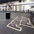 Composite Natural Home Gym Flooring Tiles Anti-Slip Sound Insulation Cushion Rubber Floor Mats with Texture Material