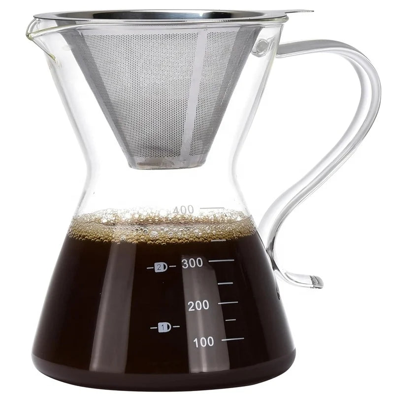 Precise Gooseneck Spout Portable Coffee Maker for Home  Cafe  Office