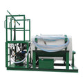 2m3 Small Gasoline Engine Mechanical-agitated Hydroseeder Machine with Polyethylene tank