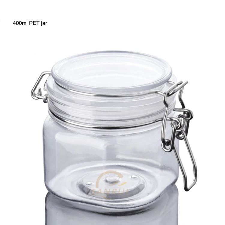 80ml 150ml 200ml 250ml  Body Butter Jar Plastic Container with Lid Plastic Cans with Lids Cream Jar Plastic Container Jar