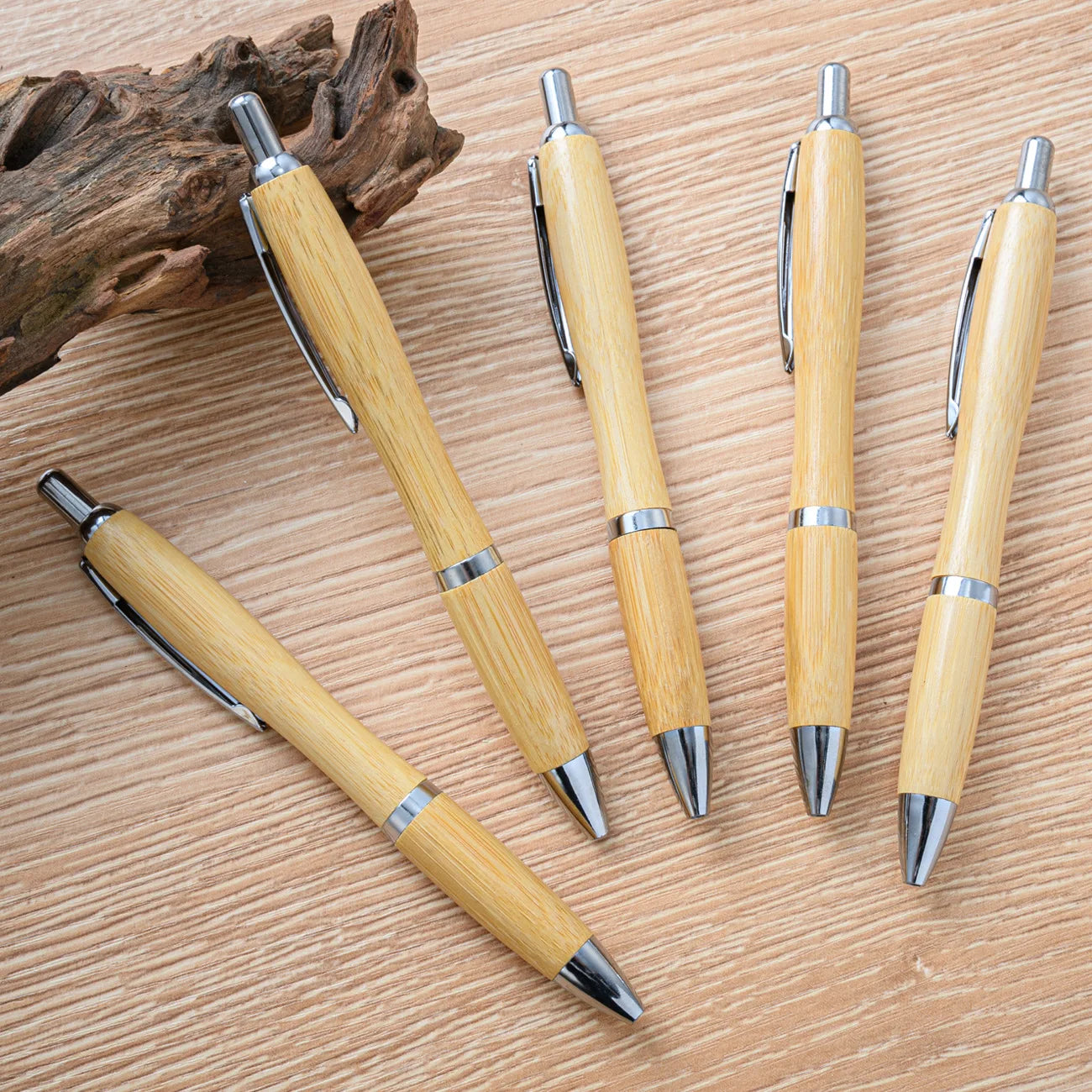 Press the Cucurbit Bamboo Pen Creative Bamboo and Wood Advertising Ballpoint Pen Can Be Laser Printed logo Bamboo Ballpoint Pen