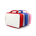 Customized Logo Sublimation Blank Insulated Lunch Bag Hand-held Portable Thermal Lunch Bag For Thermal Transfer Print
