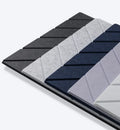 3d V-grooved Interior Exterior Decorative Wall Acoustic Polyester Sound Absorbing Panels Wall Covering Decoration