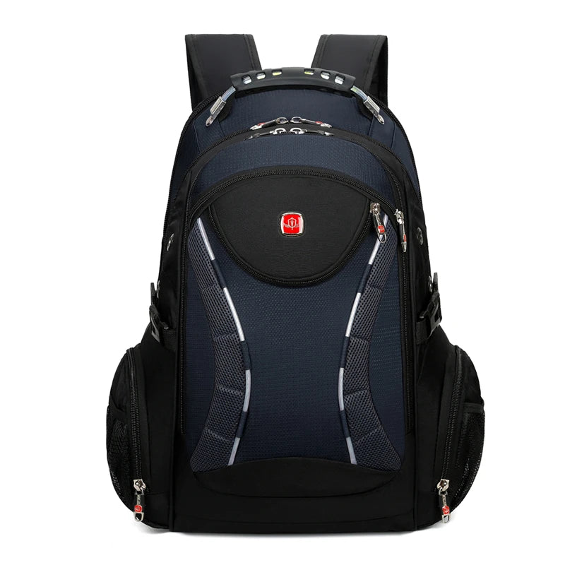 2025 Upgraded Version 1680 D Combination Lock Large Capacity Reflective Belt Travel Outdoor Business Unisex Laptop Backpack