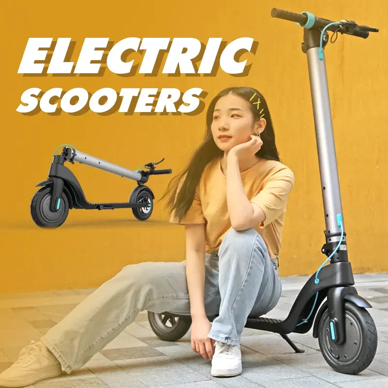 Kixin Hot Sale 36V 6.4Ah 350W Max Range 25km 8.5 Inch Vacuum Tire Foldable Portable Two Wheel Electric Scooter X7 for Adult Buy