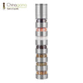 Novelty Kitchen Utensils Spice Salt and Pepper Mill Grinder Set with 7 Jars Colorful Spice Mills Customized Logo Accept