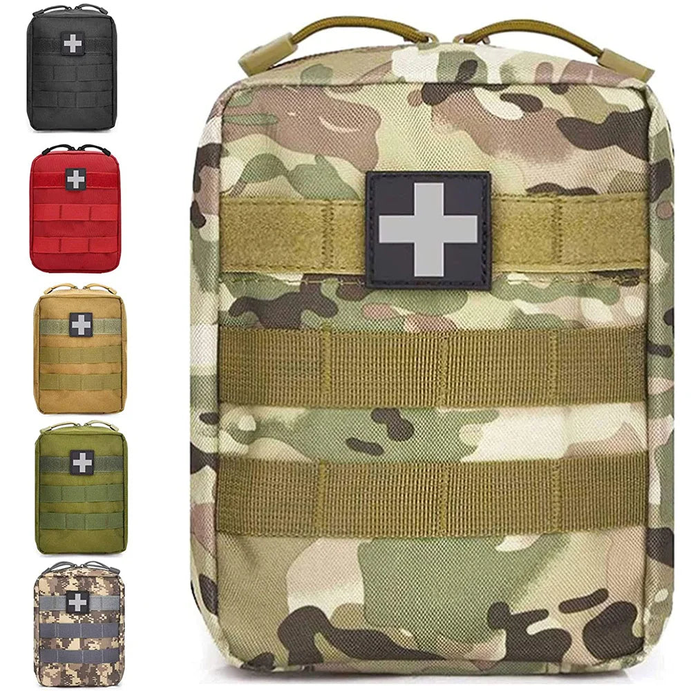 Multi-functional Tactical Molle First Aid Bag Molle Pouch Customized Waterproof Waist Belt Bag for First Aid Kit