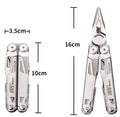 Bestline 18-in-1 Multitool Knife Needle Nose Pliers Pocket Knife with Pocket Clip EDC Gear Steel DIY OEM