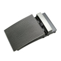40MM Reverse Pull Automatic Belt Buckle for Men Zinc Alloy Modern Plate With Raised Dot Design Leather Accessories