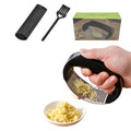Hot Sale Manual Stainless Steel Garlic Press Garlic Mincer Crusher Peeler Galic Press With Handle