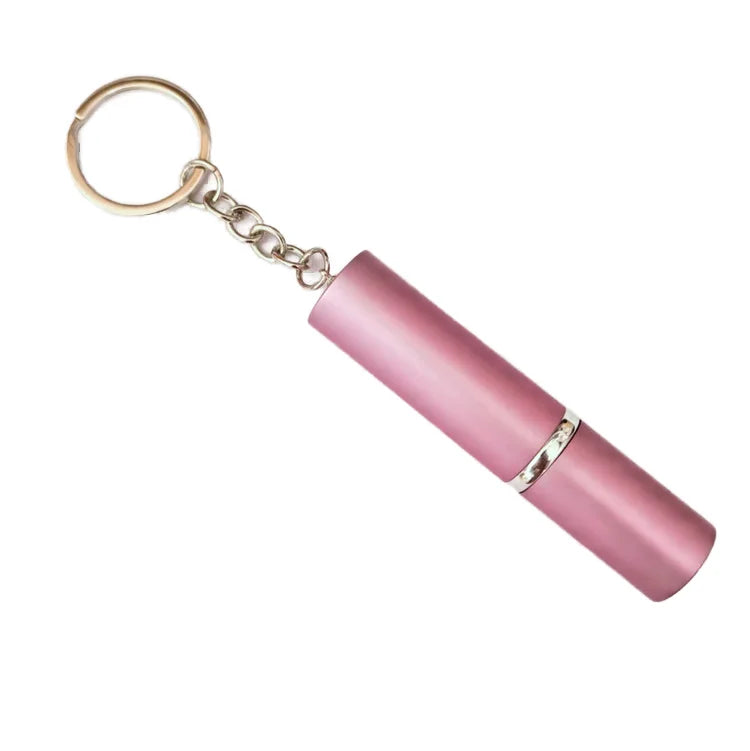 Wholesale 5 ml Mini Travel Perfume Atomizer Aluminum Keychain with Refillable Metal Bottle Keychain Product