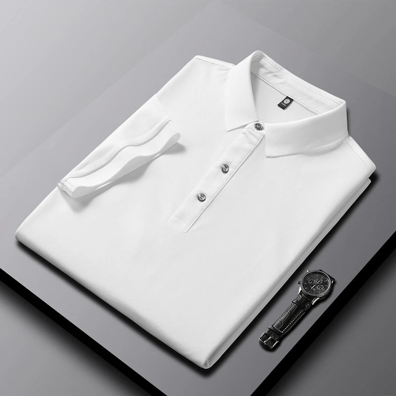 Custom Wholesale Classic Short Sleeved Polo Shirt Men's and Women's High-quality Blank Shirt Collar Golf Polo Shirt