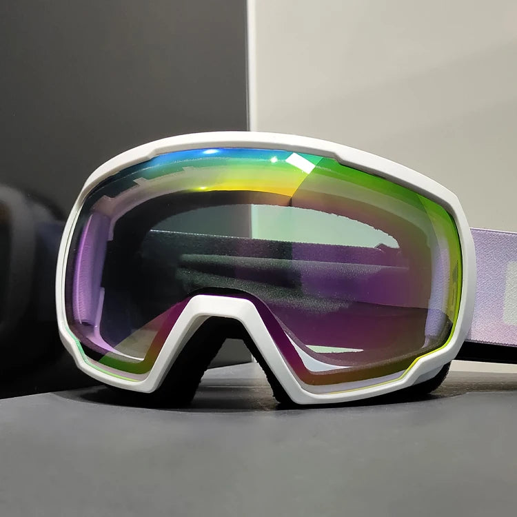 Yijia Optical Ski Goggles Double Layer Anti Fog Uv Protection Snowboard Goggles Outdoor Windproof Snow Goggles for Men Women