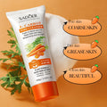 Private Label Organic Exfoliator Remove Dead Exfoliating Skin Gel Face Wash Facial Cleanser