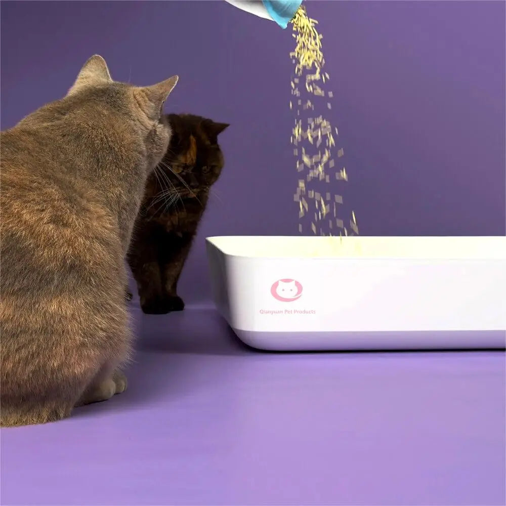 Crush Tofu Cat Litter Eco-Friendly Flushable Clumping Broken Litter Sand Dust-Free High Water Absorption Low Moisture Compressed