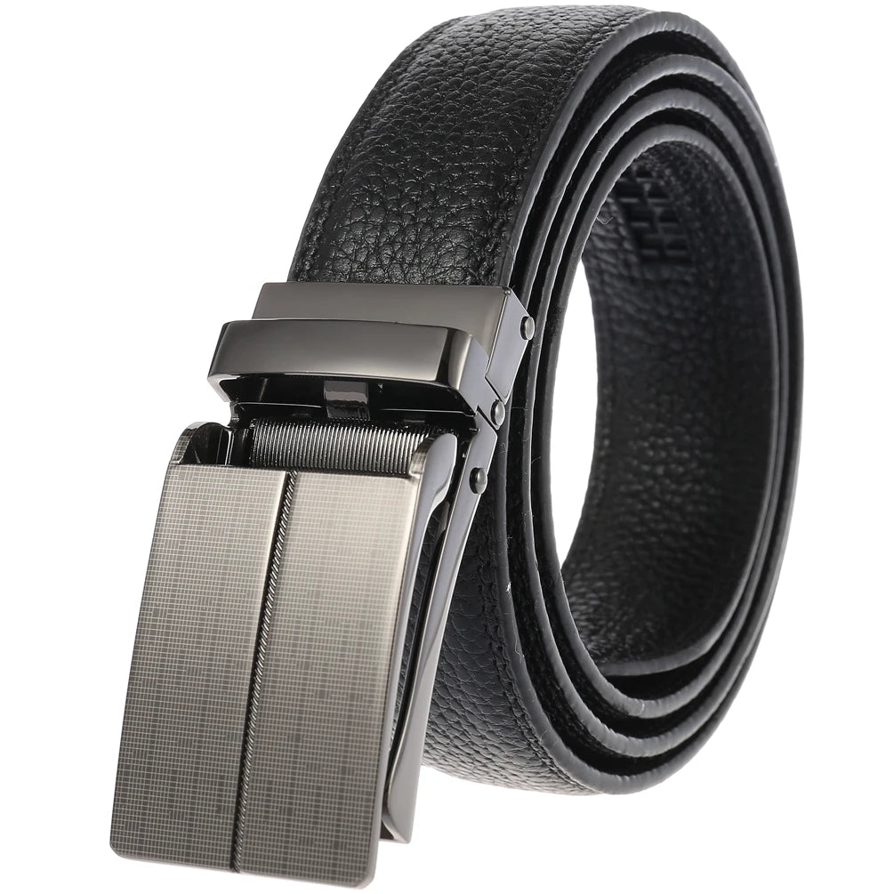 Automatic Man Belt Business Genuine Leather Belts LY33-1765-5
