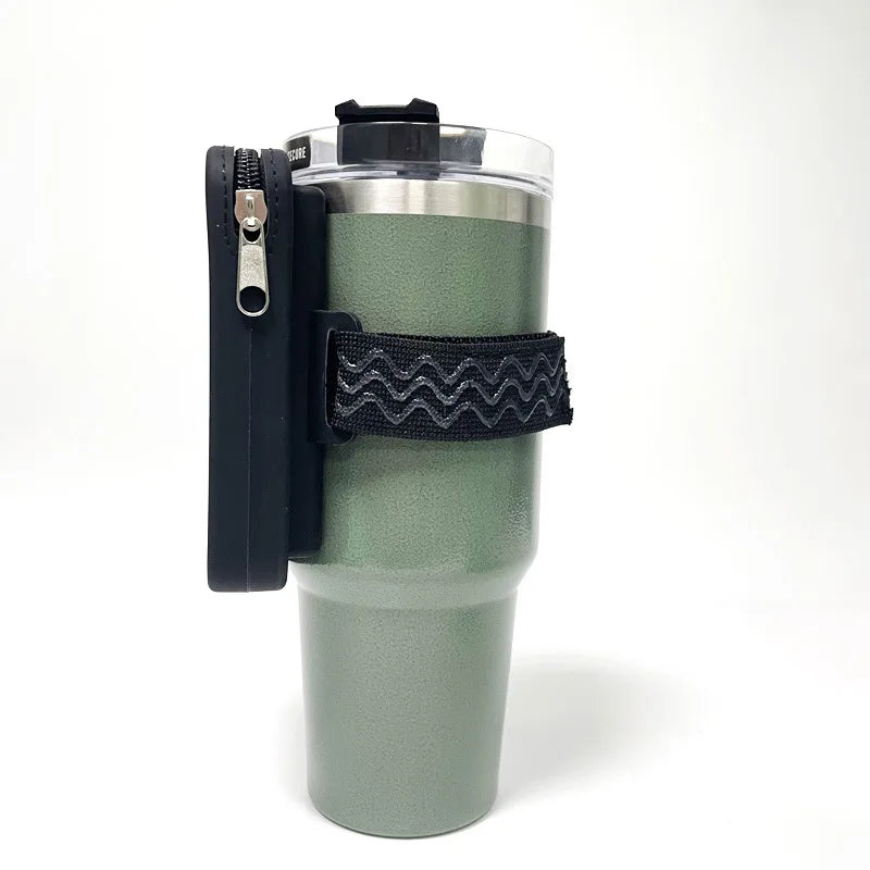 Top Selling Portable 40oz & Tumbler Cup Sleeve Bag Gym Accessories Running Neoprene Water Bottle Pouch for Stanley