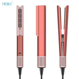 Mesky New Hair Straightener With Curly and Straight Dual Purpose Hair Straightener Negative Ion Airflow Hair Straight