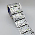 Hot Sale Foil logo Sticker Roll Self Adhesive Aluminium Foil Sticker